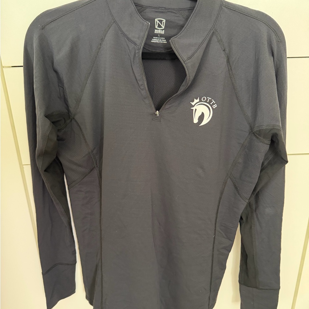 Black Noble Equestrian OTTB sun shirt